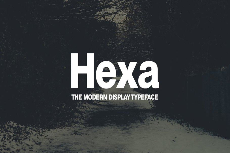 Example font Hexa #1